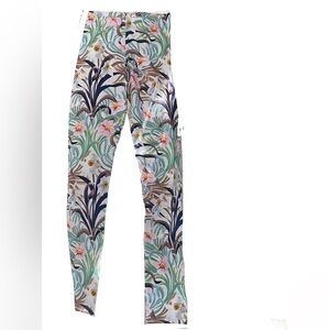 Molo Girls Size 12 Nature Flower Leaf Leggings